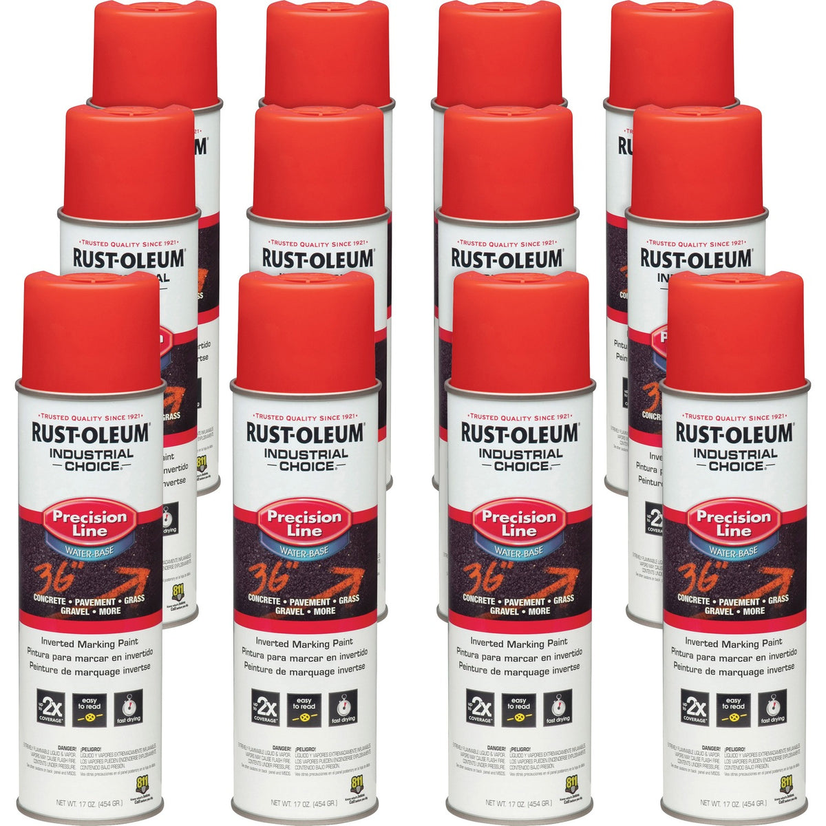 Rust-Oleum Industrial Choice Precision Line Marking Paint (RST203038CT)