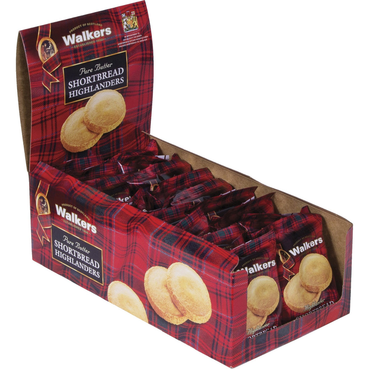 Walkers Shortbread Highlanders Cookies (OFXW1177D)