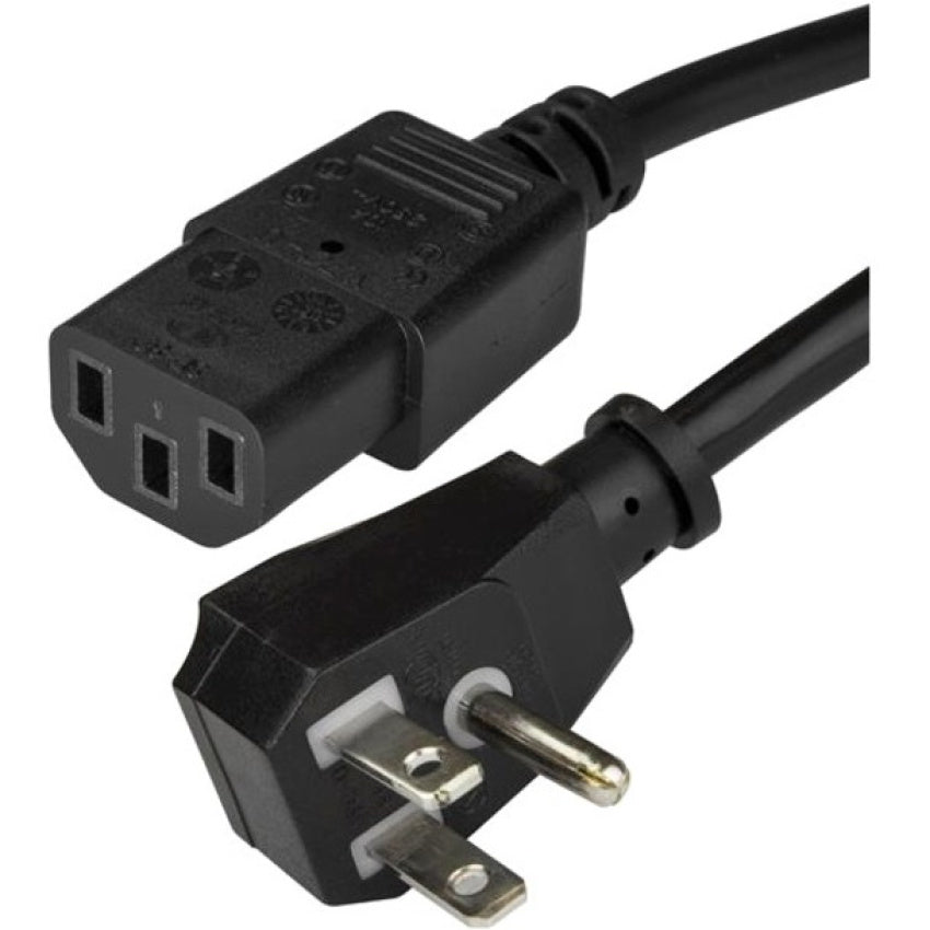StarTech 10ft Power Cord, Flat 5-15p To C13 Cable (PXTF10110)