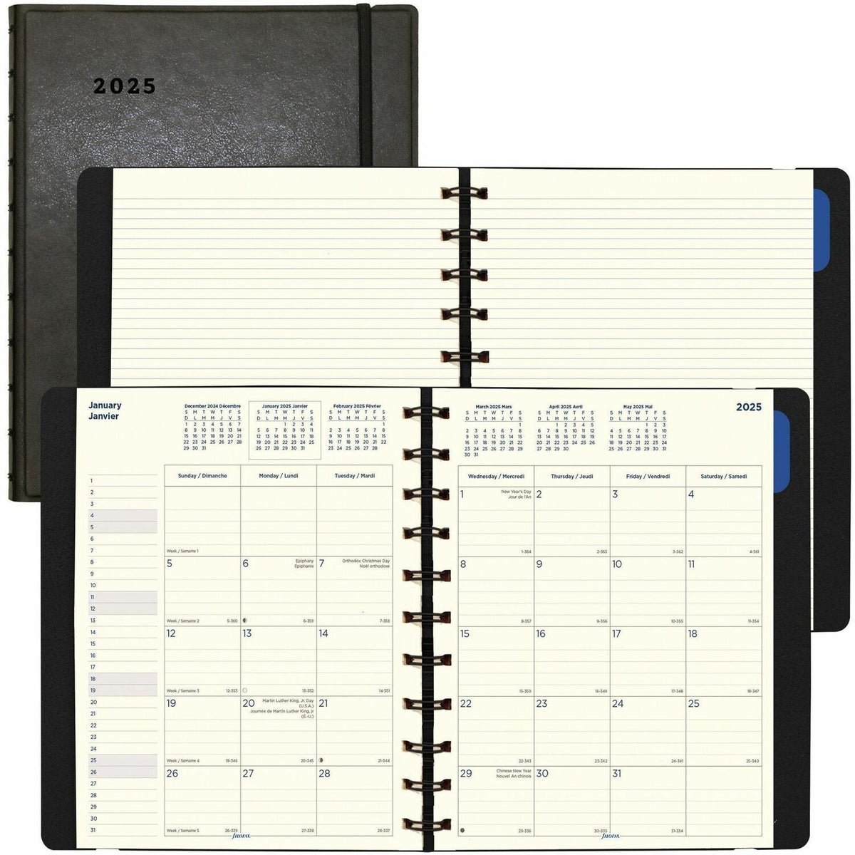 Filofax 17-Month Monthly Planner (REDC1811001)