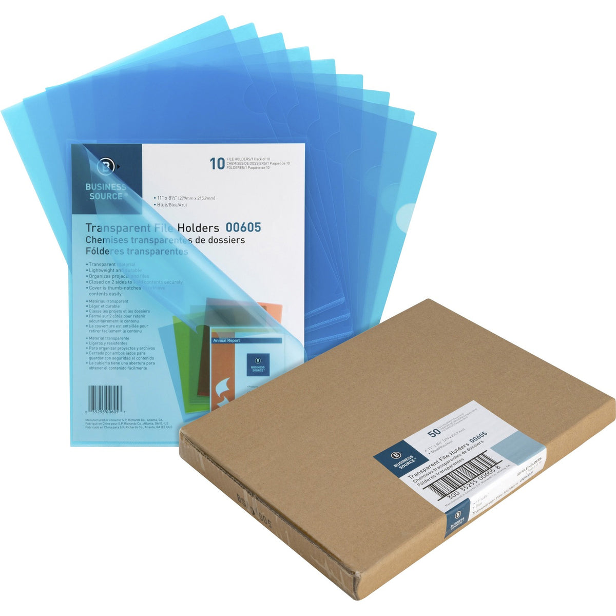 Business Source Letter File Sleeve (BSN00605BX)