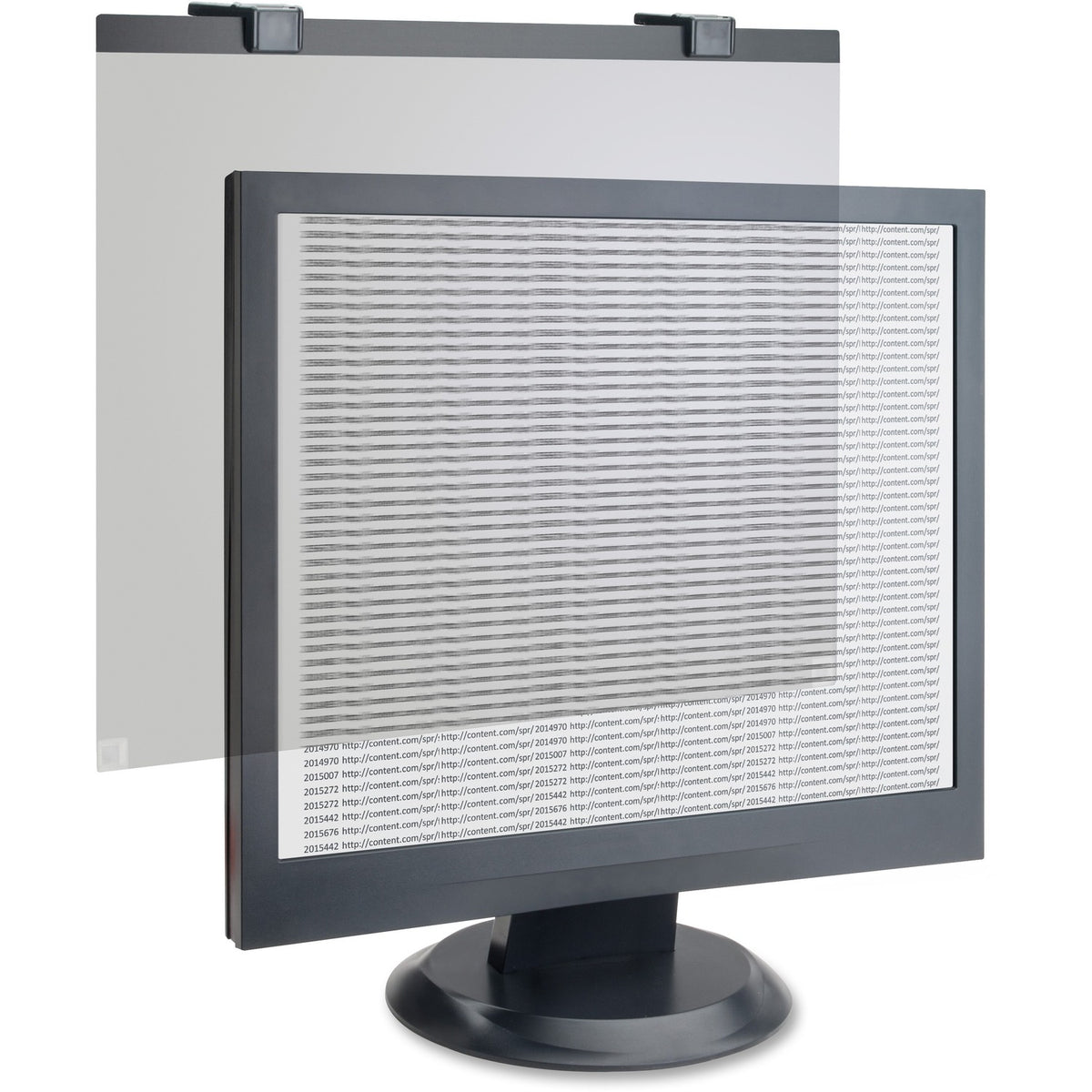 Business Source LCD Privacy/Antiglare Filter Black (BSN20507)