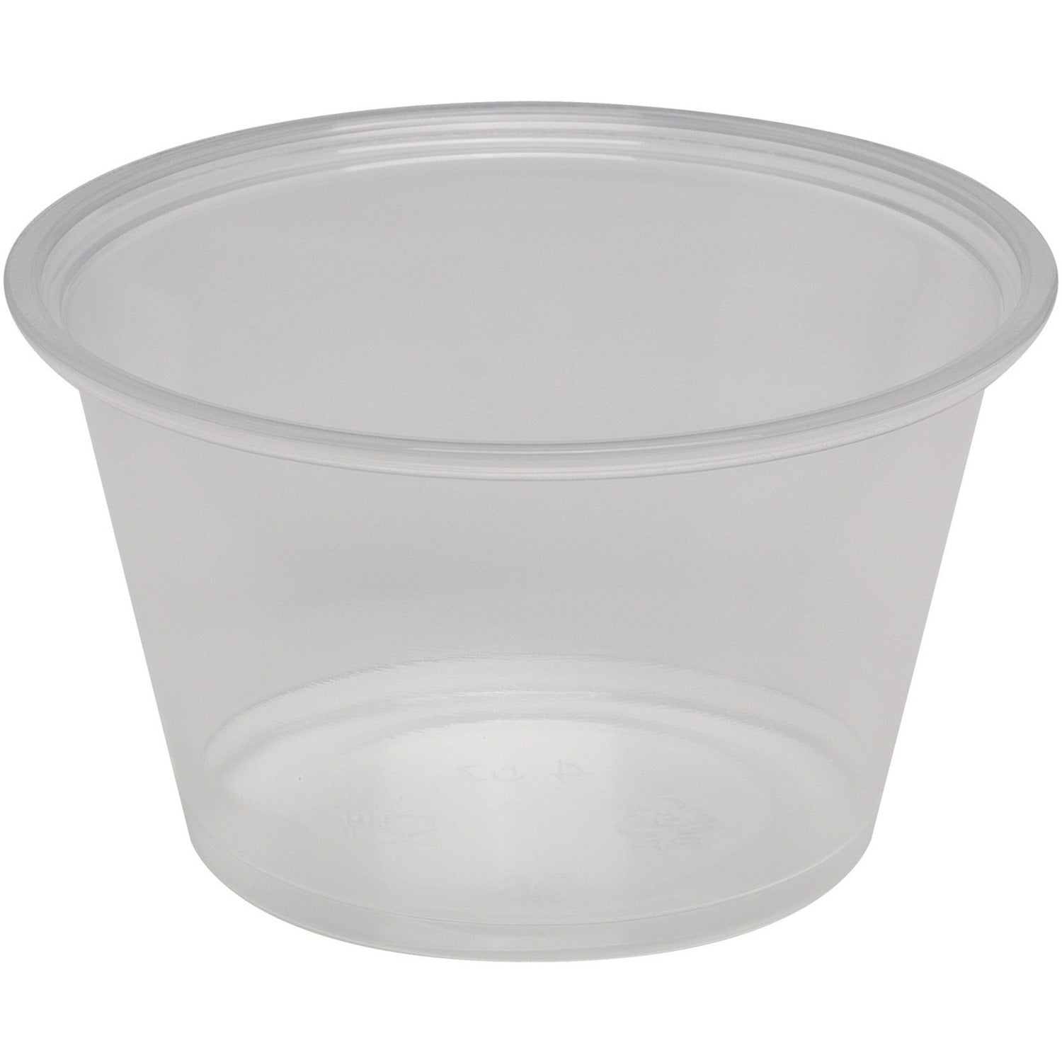 Dixie 4 oz Souffle Cups by GP Pro (DXEPP40CLEAR)