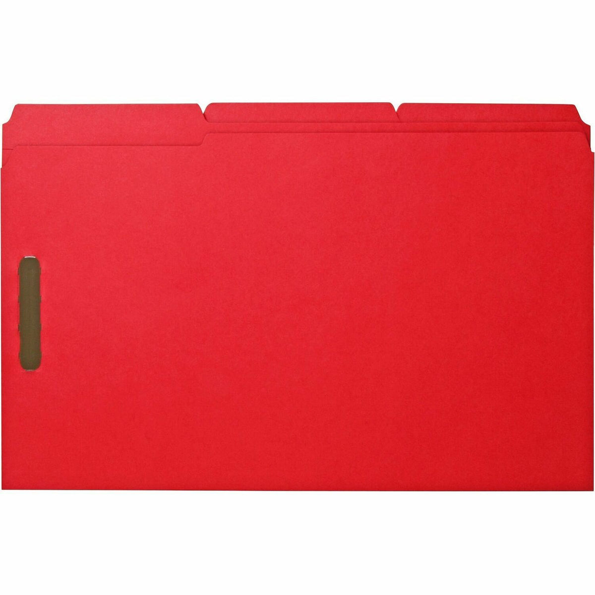 Business Source 1/3 Tab Cut Legal Recycled Fastener Folder (BSN17221)