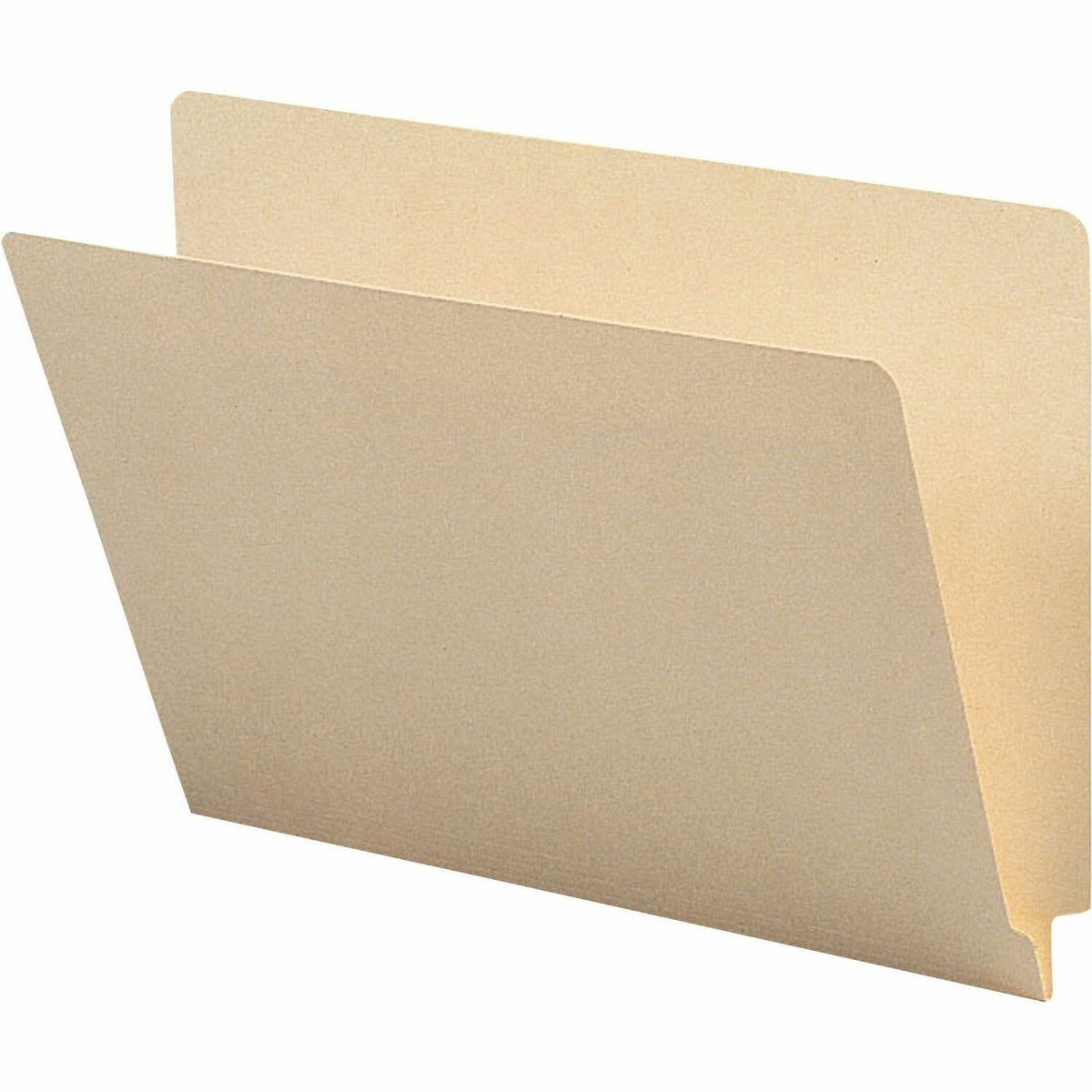Business Source Straight Tab Cut Letter Recycled End Tab File Folder (BSN17237)