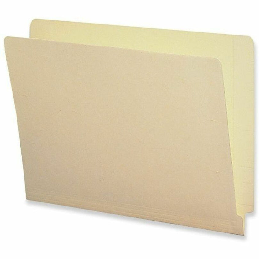 Business Source Straight Tab Cut Letter Recycled End Tab File Folder (BSN17239)