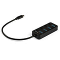 StarTech 4 Port Usb C Hub - Usb-a Port Switches (HB30C4AIB)