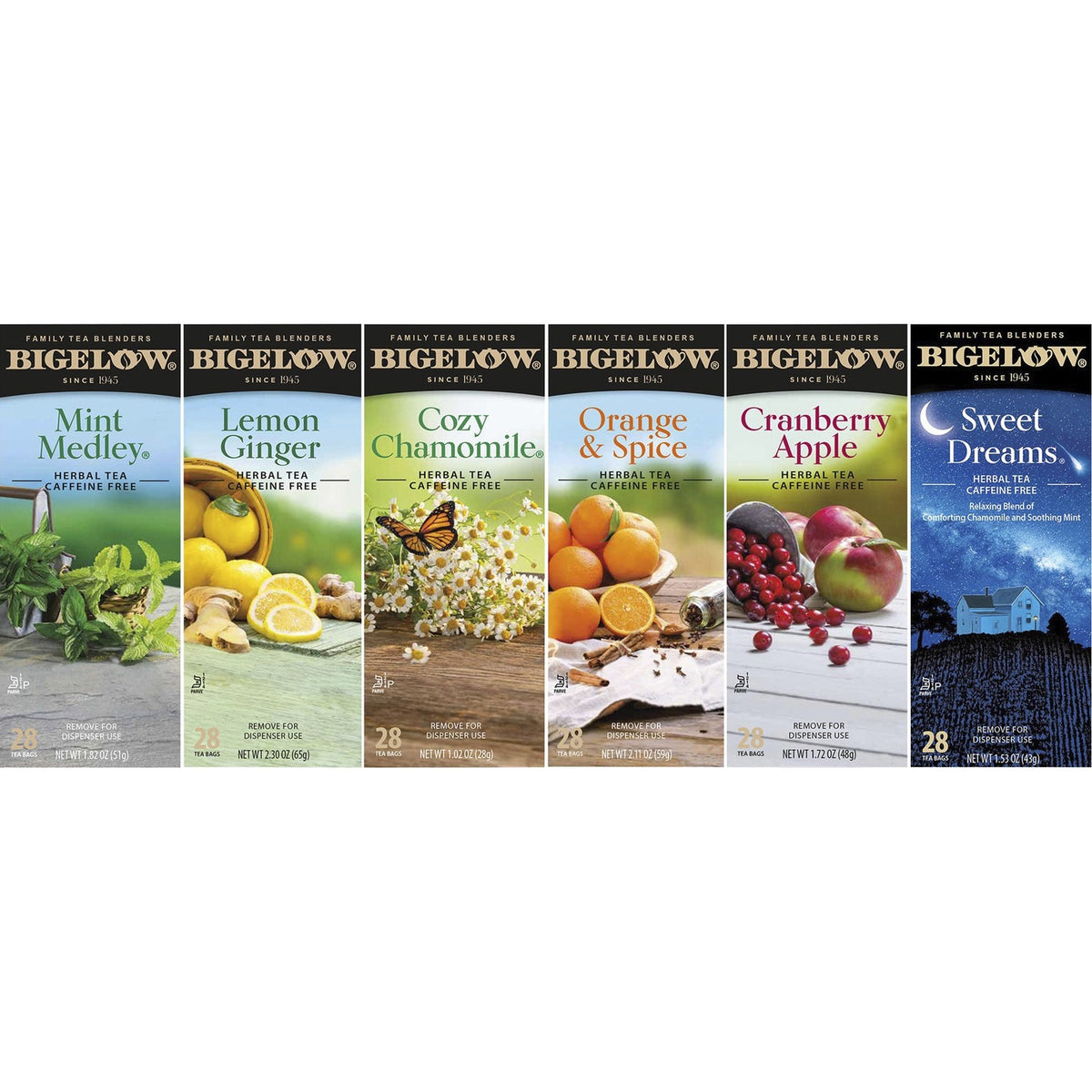 Bigelow Assorted Flavor Herbal Tea Bag (BTC17578)