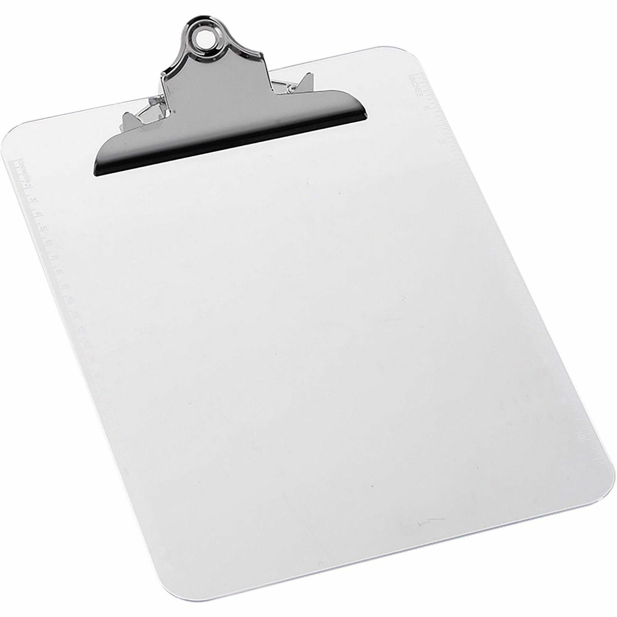 Business Source Spring Clip Plastic Clipboard (BSN01860BX)