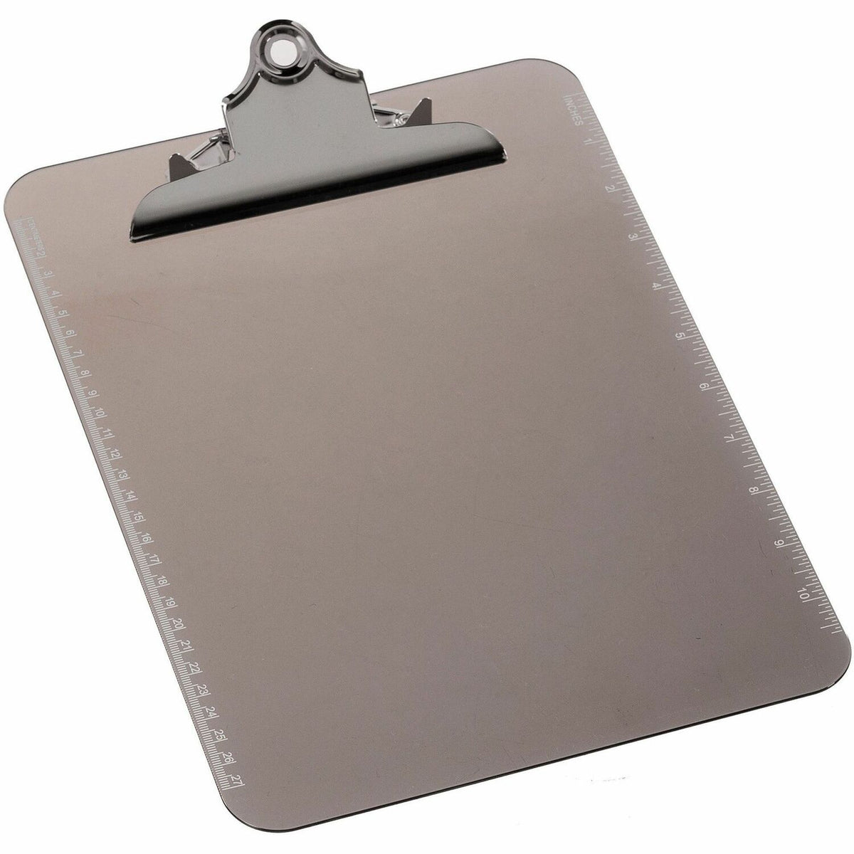 Business Source Spring Clip Plastic Clipboard (BSN01861)