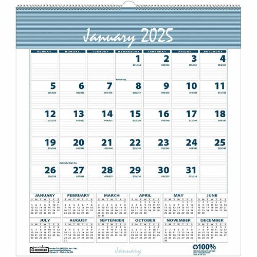 House of Doolittle Bar Harbor Monthly Wall Calendar (HOD330)