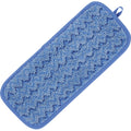 Rubbermaid Commercial Hygen 11" Microfiber Wet Mop (RCPQ820BLU)