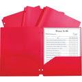 C-Line 2-pocket Heavyweight Poly Portfolio Pocket (CLI33934BX)
