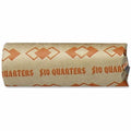Iconex Tubular Kraft Paper Coin Wrappers (ICX94190093)