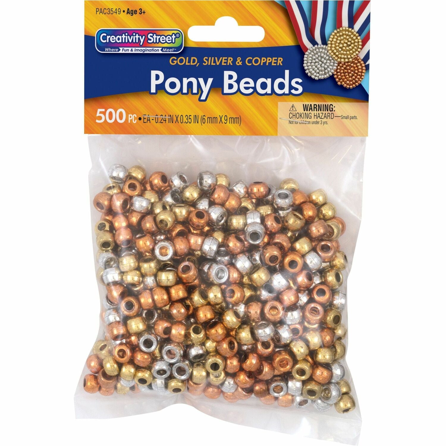 Pacon Pony Beads (PAC3549)