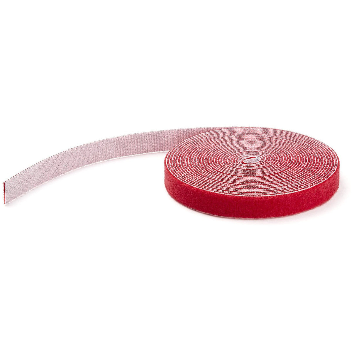 StarTech 25ft Hook And Loop Tape Cable Ties Red (HKLP25RD)