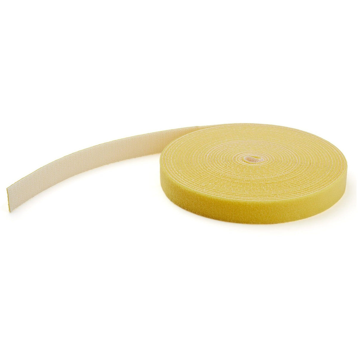 StarTech 25ft Hook And Loop Tape Cable Tie Yellow (HKLP25YW)