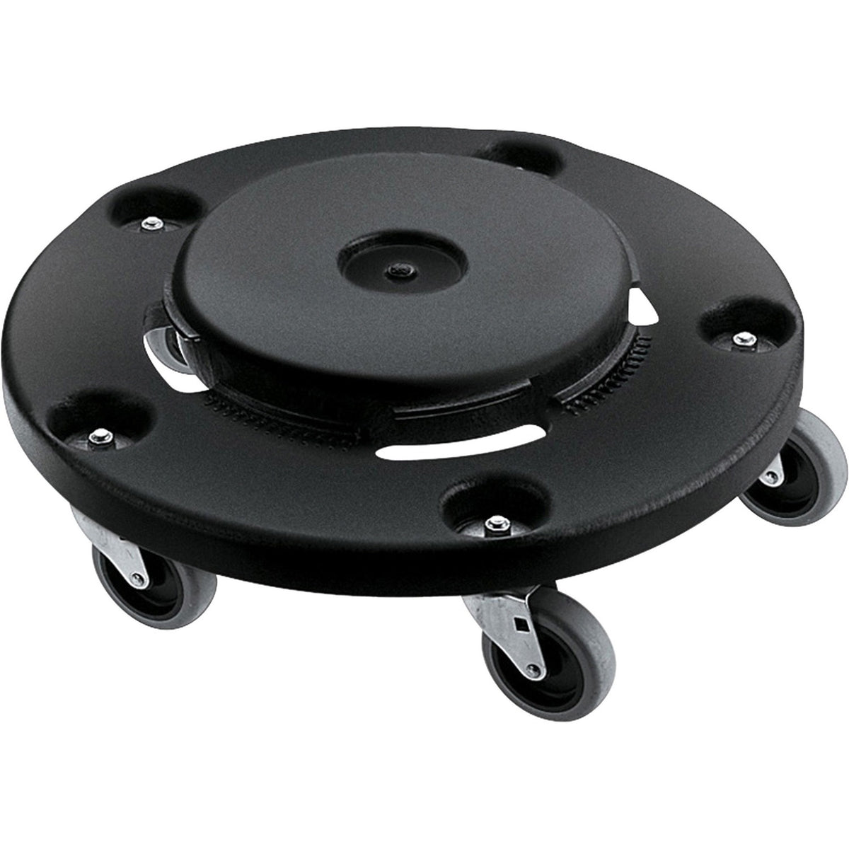 Rubbermaid Commercial Brute Easy Twist Round Dollies (RCP264000BKCT)