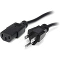 StarTech 10ft Power Cord, Nema 5-15p To C13 Cable (PXT1011010PK)