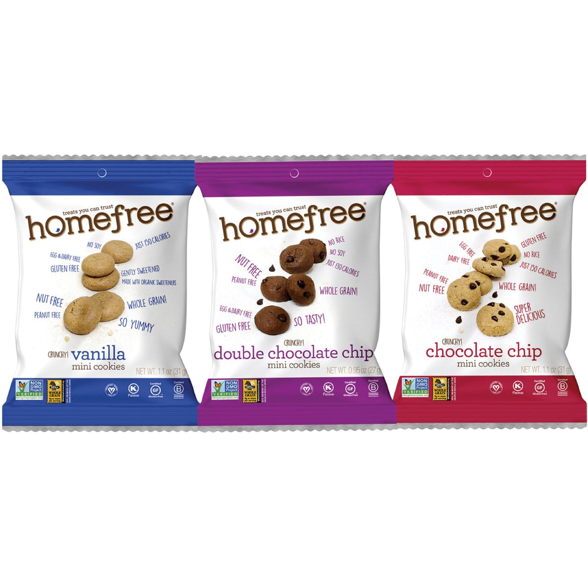 Homefree Mini Cookie Variety Pack (HMF00130)