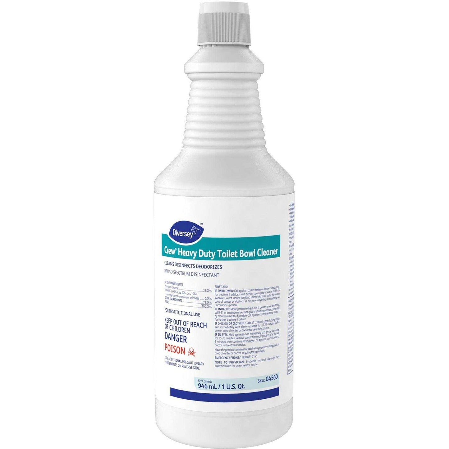 Diversey Crew Heavy Duty Toilet Bowl Cleaner (DVO04560)