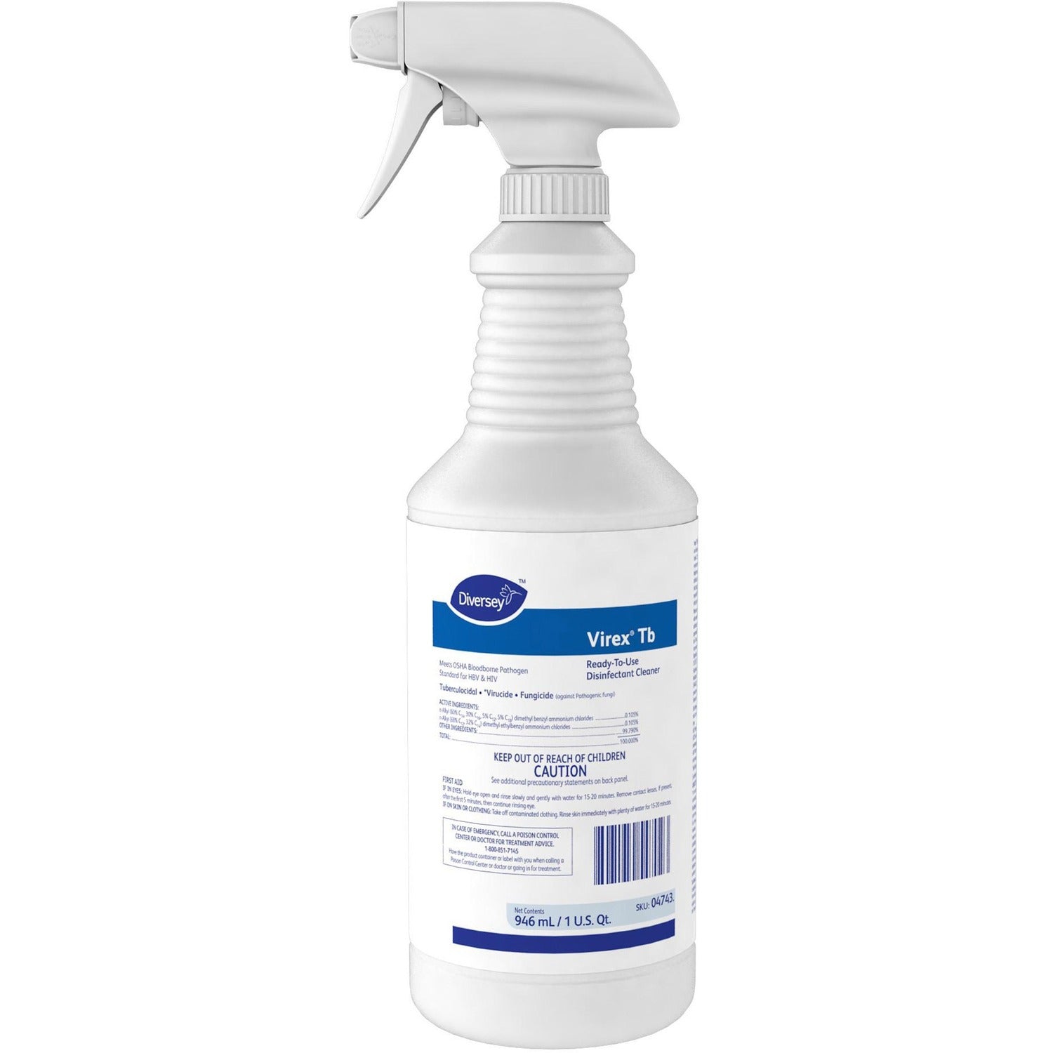 Diversey Virex Tb RTU Disinfectant Cleaner (DVO04743)