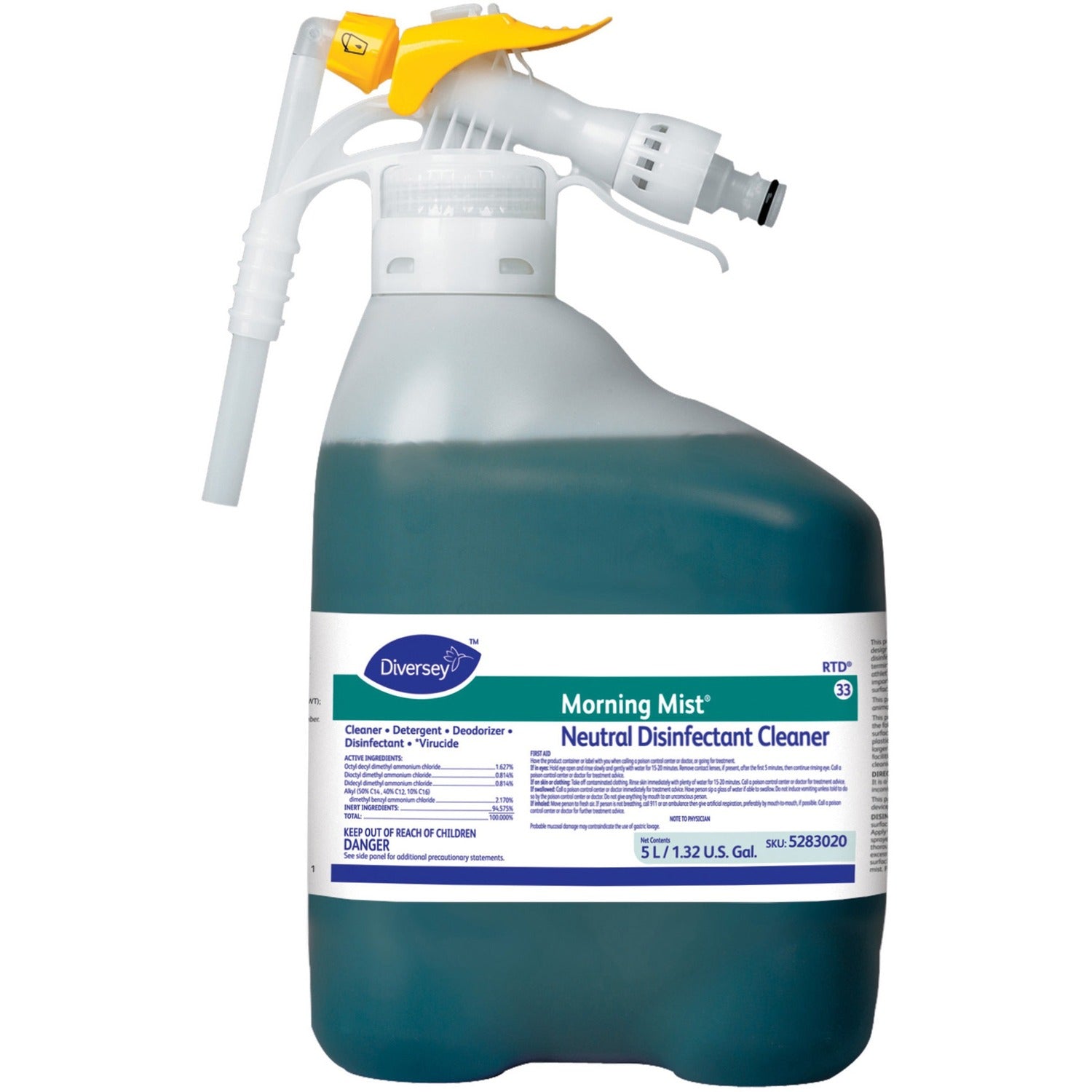 Diversey Quaternary Disinfectant Cleaner (DVO5283020)