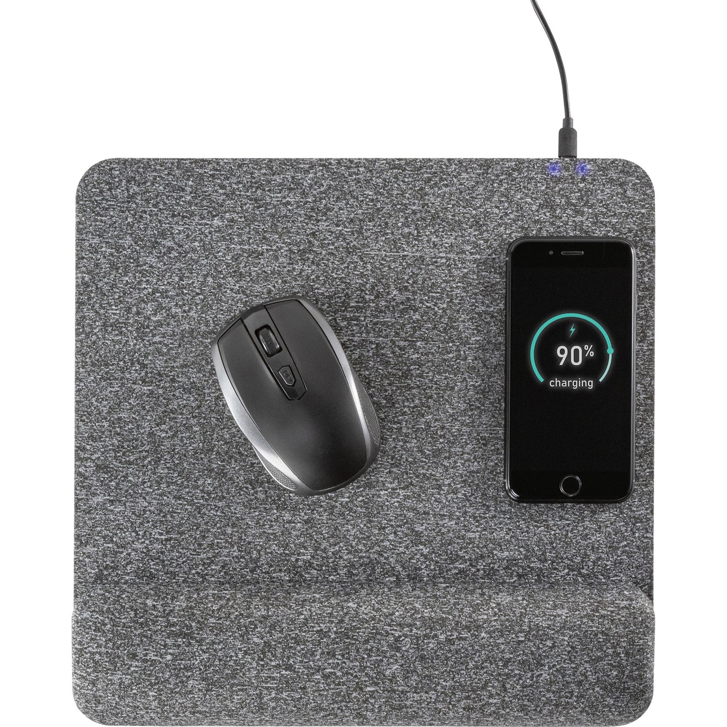 Allsop PowerTrack Plush Wireless Charging Mousepad - (ASP32304)