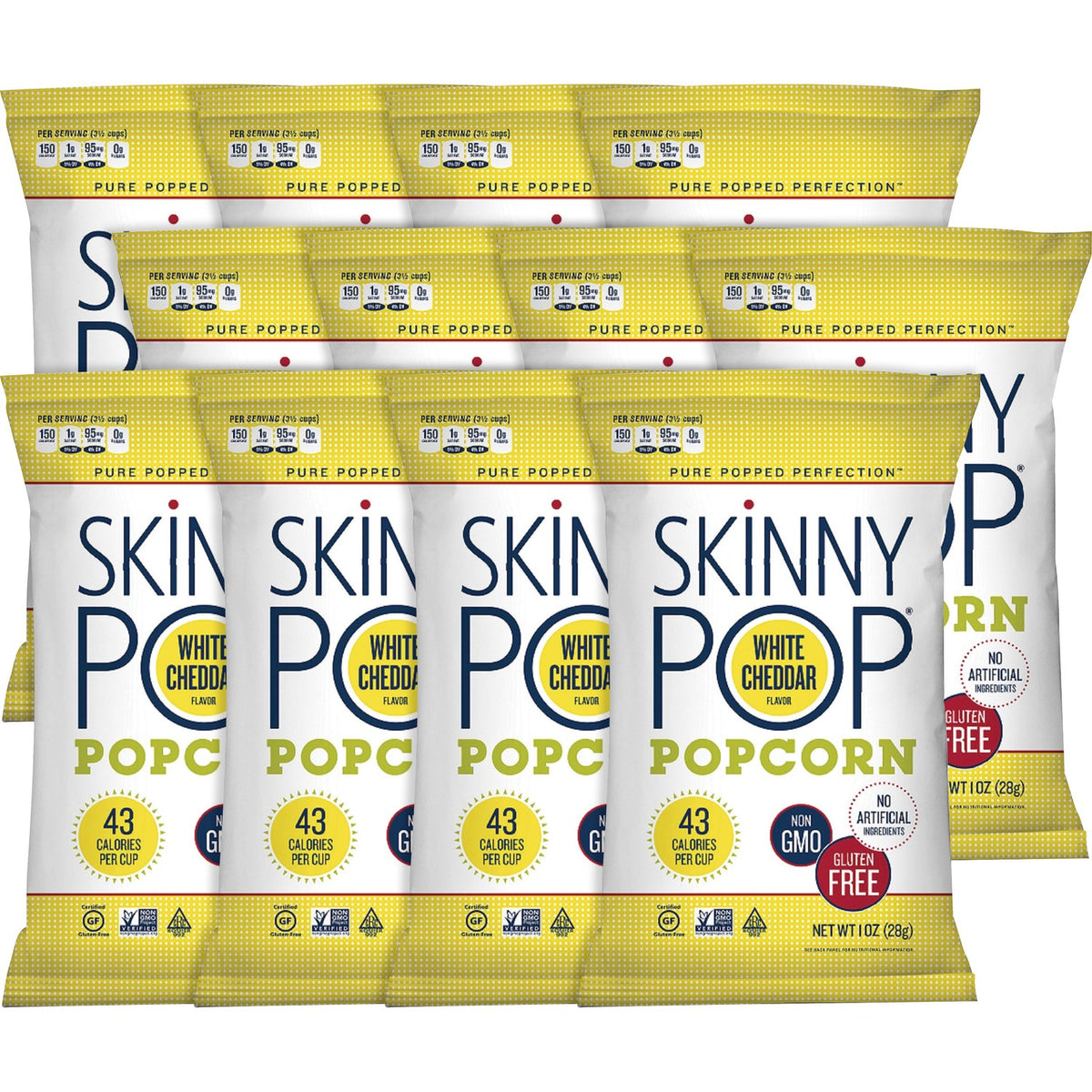 SkinnyPop White Cheddar Popcorn (PCN00443)