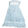 Genuine Joe Blue Stripes Hygrade Rayon Mophead (GJOMBW1B)