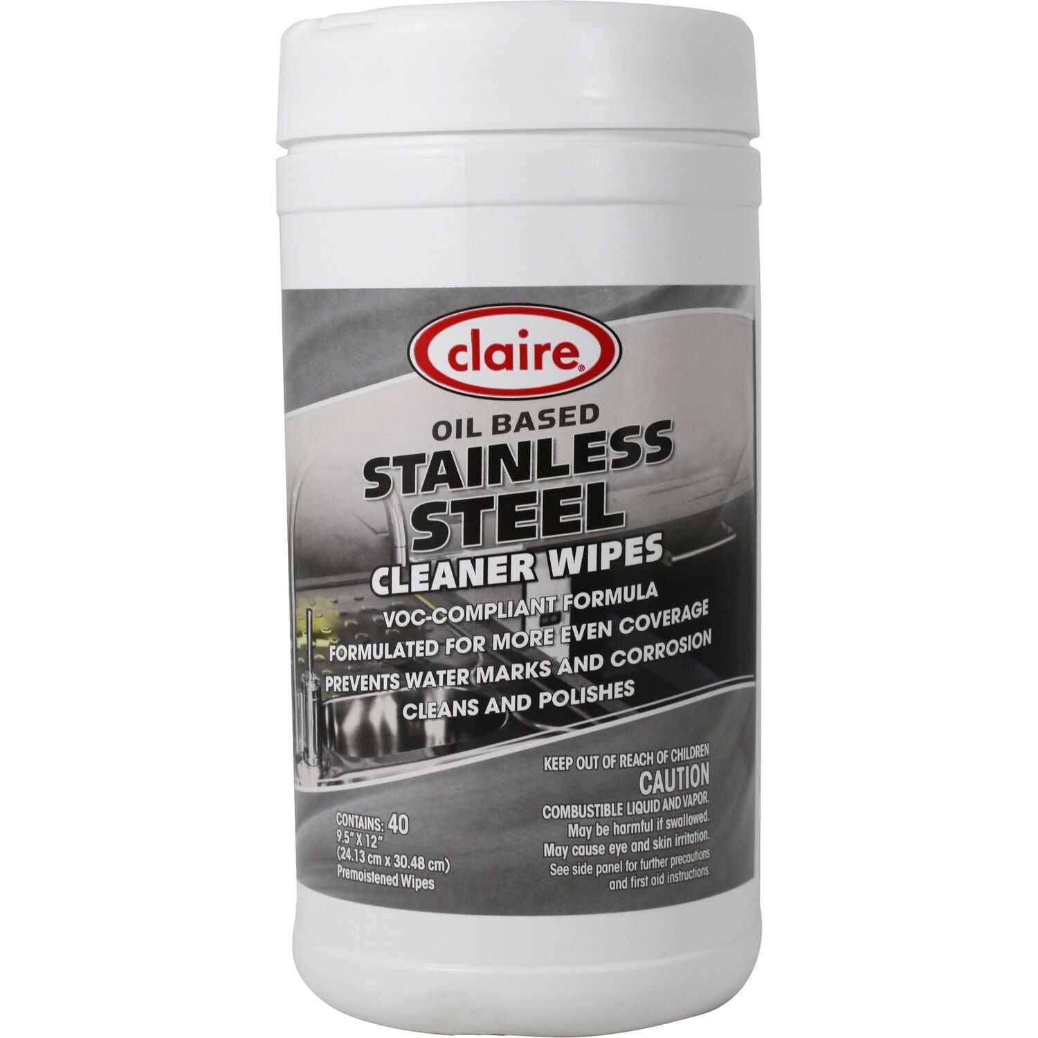 Claire Stainless Steel Wipe (CGCCL993)