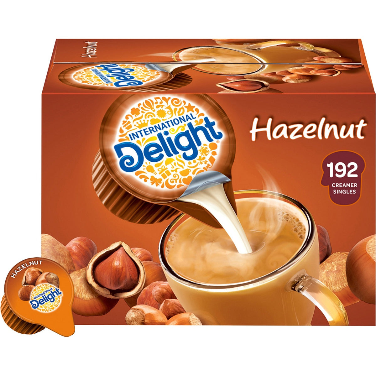International Delight Hazelnut Liquid Creamer Singles (ITD101522)