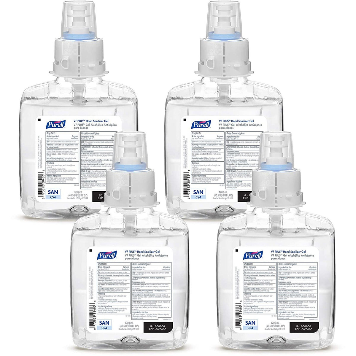 PURELL VF PLUS Hand Sanitizer Gel Refill (GOJ519904CT)
