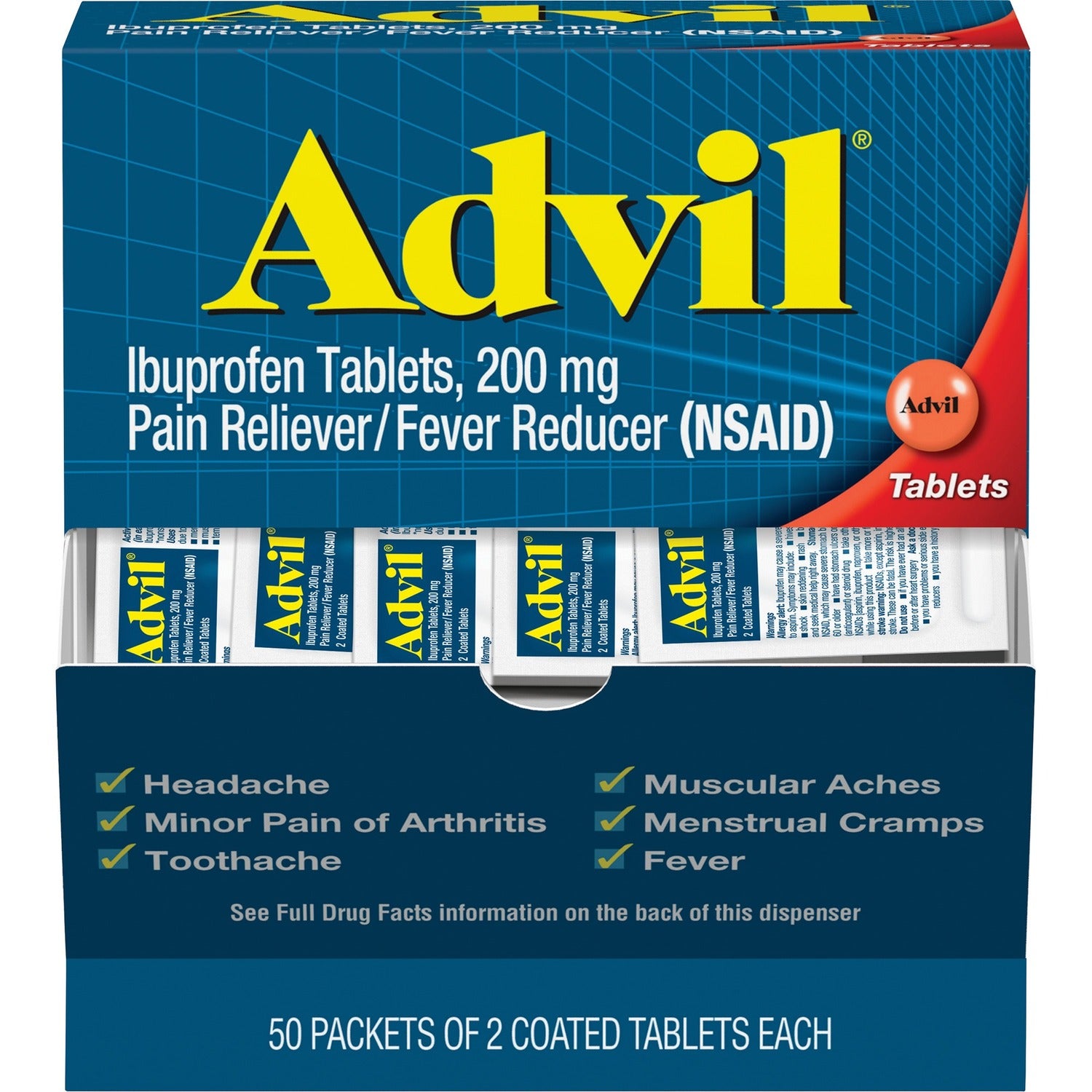Advil Ibuprofen Tablets (GKC15489)