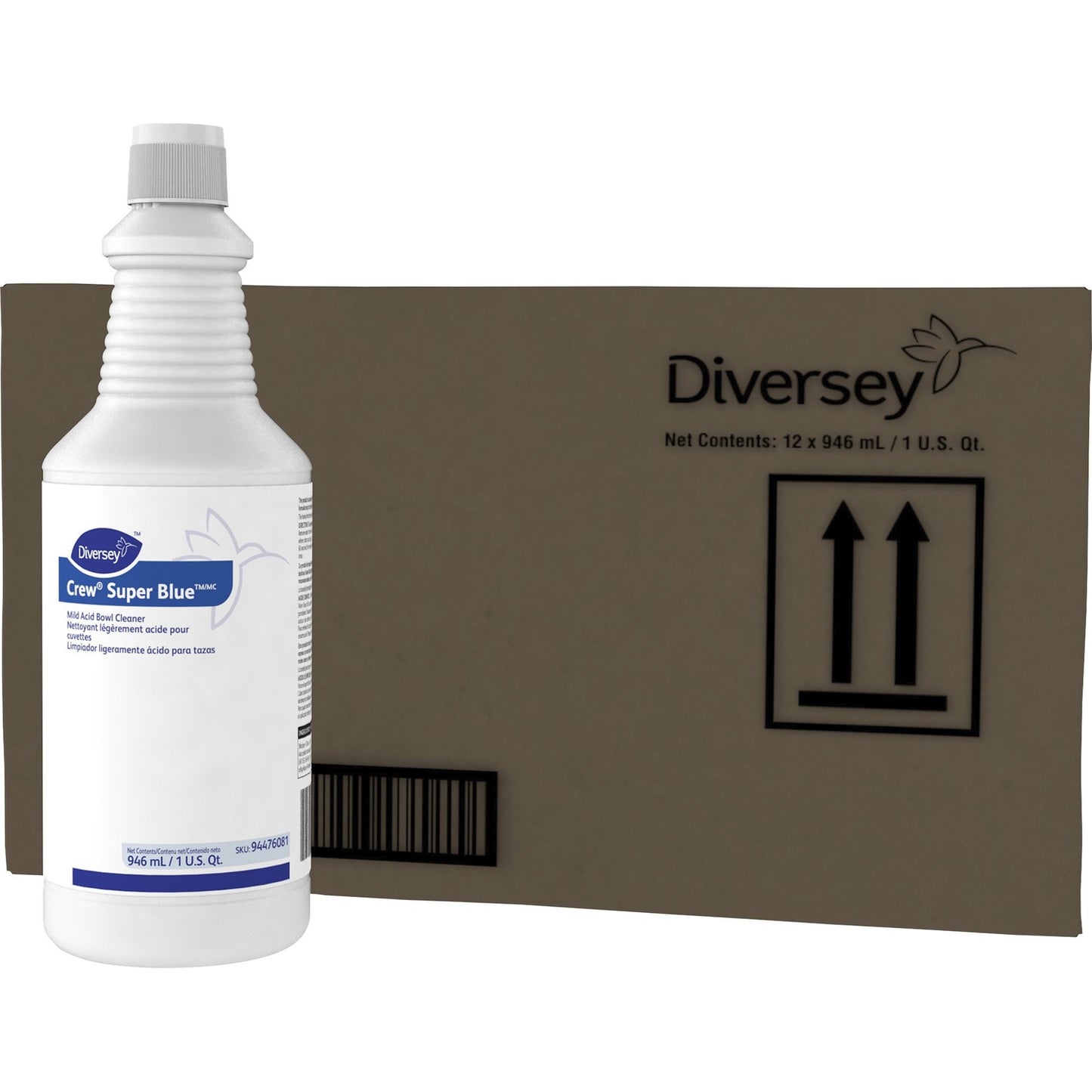 Diversey Crew Super Blue Acid Bowl Cleaner (DVO94476081)