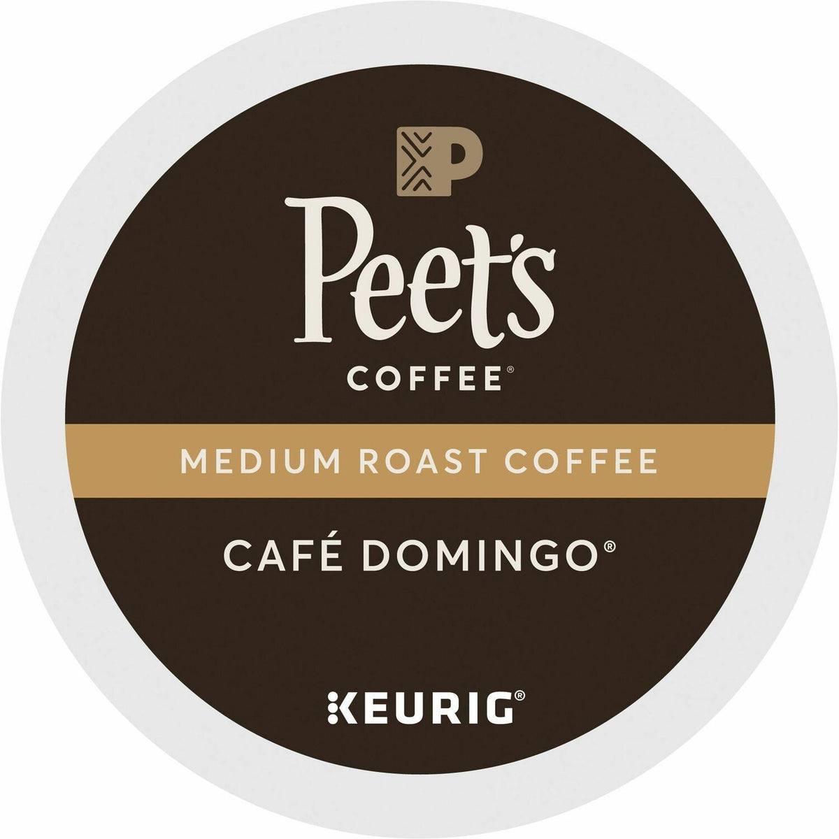 Peet's Coffee K-Cup Cafe Domingo Coffee (GMT2404)