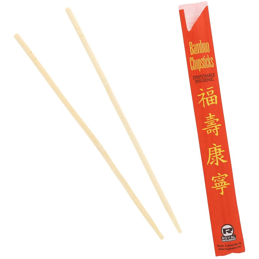 AmerCare Royal 9" Bamboo Chopsticks (EGS054000)