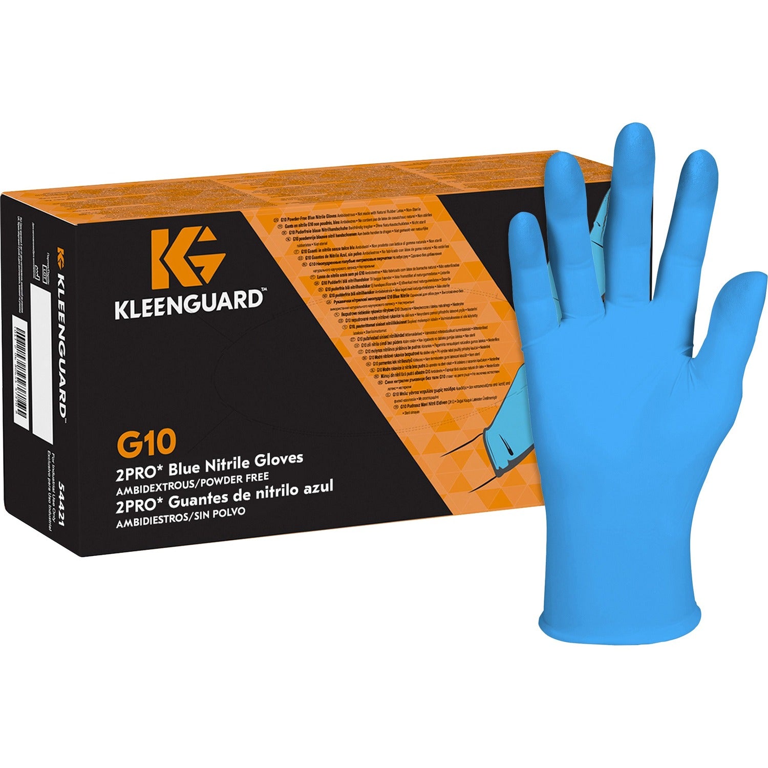 Kleenguard G10 Blue Nitrile Gloves (KCC54421)
