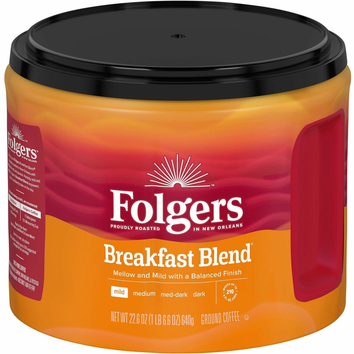 Folgers Ground Breakfast Blend Coffee (FOL30440)