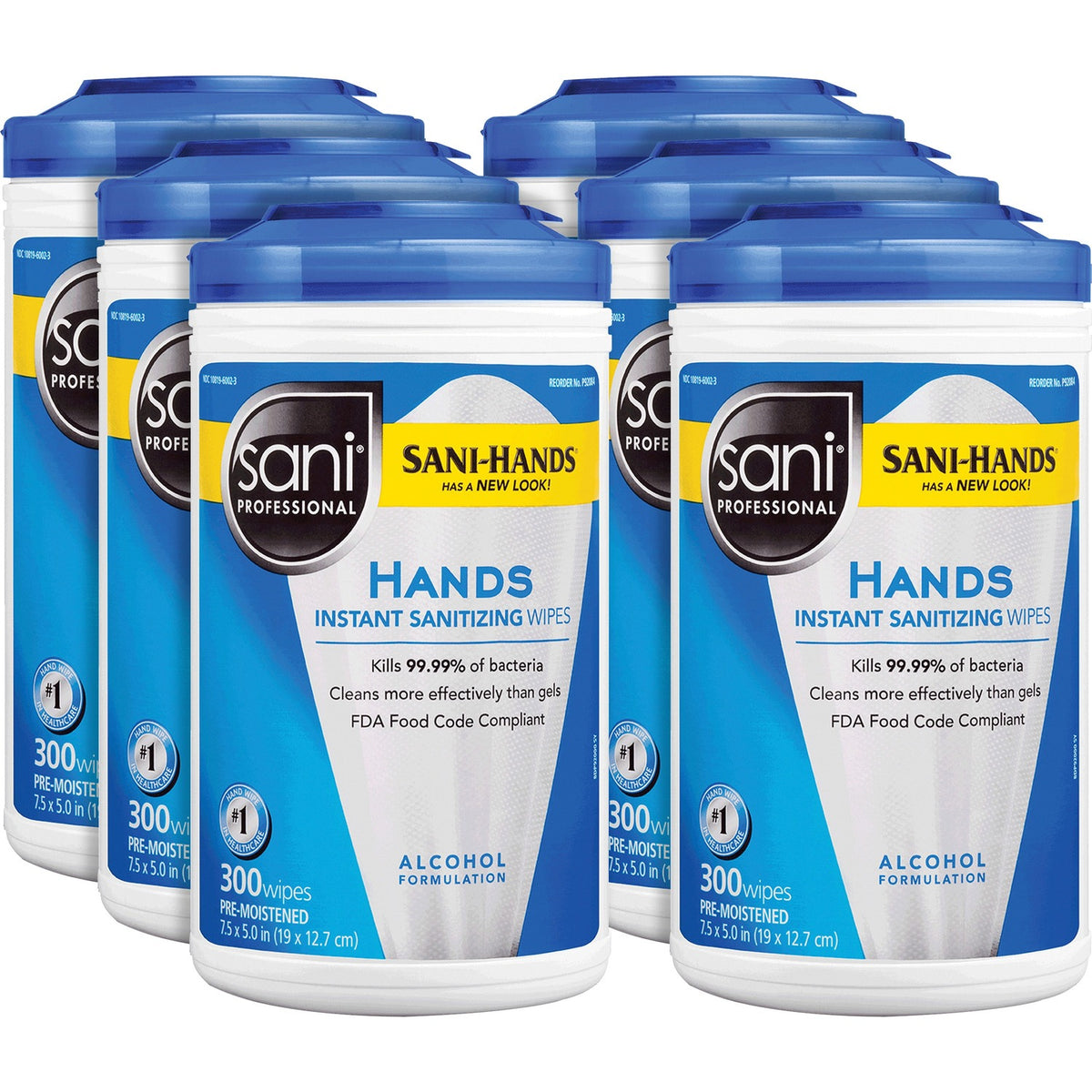PDI Hands Instant Sanitizing Wipes (PDIP92084CT)