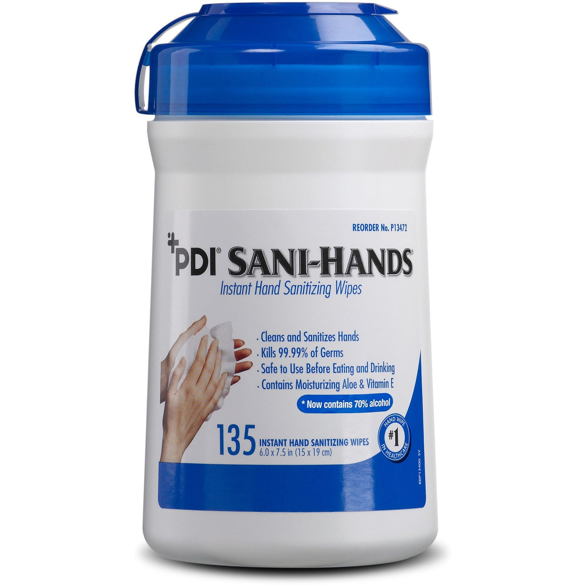 PDI Sani-Hands Instant Hand Sanitizing Wipes (PDIP13472)