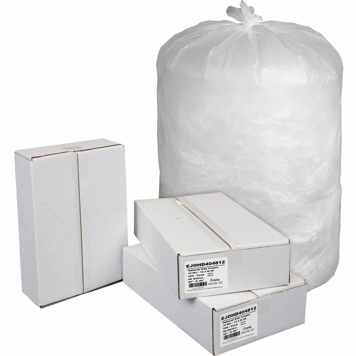 Genuine Joe High-Density Can Liners (EJOHD404812)