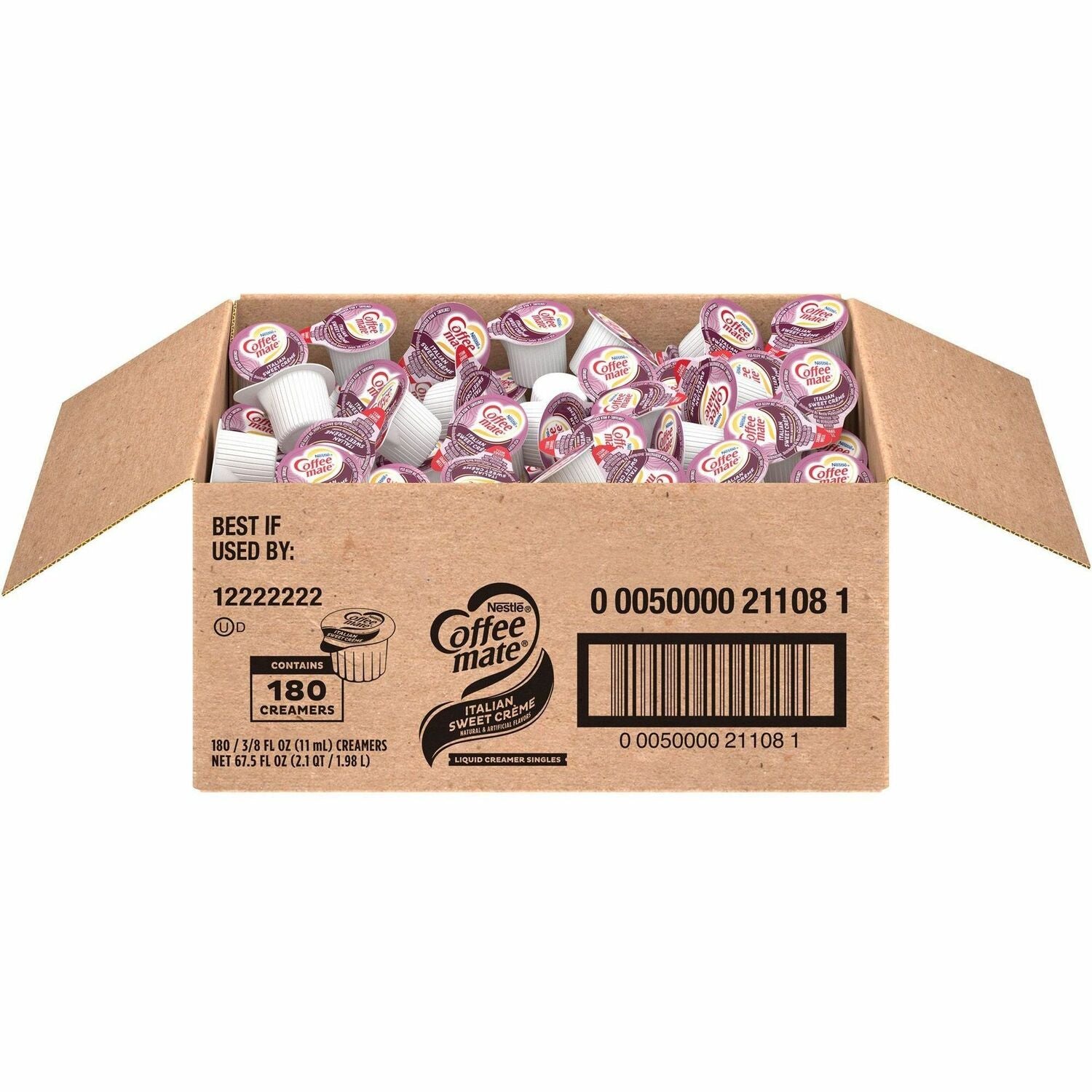 Coffee-mate Coffee-mate Italian Sweet Creme Liquid Creamer Singles (NES21108)