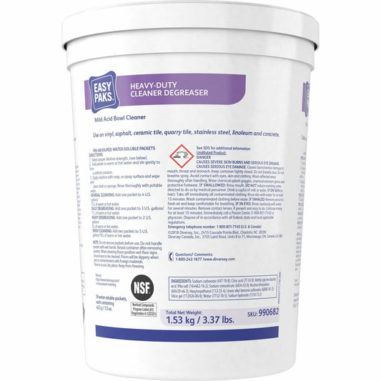 Diversey Easy Paks Heavy Duty Cleaner Degreaser (DVO990682)
