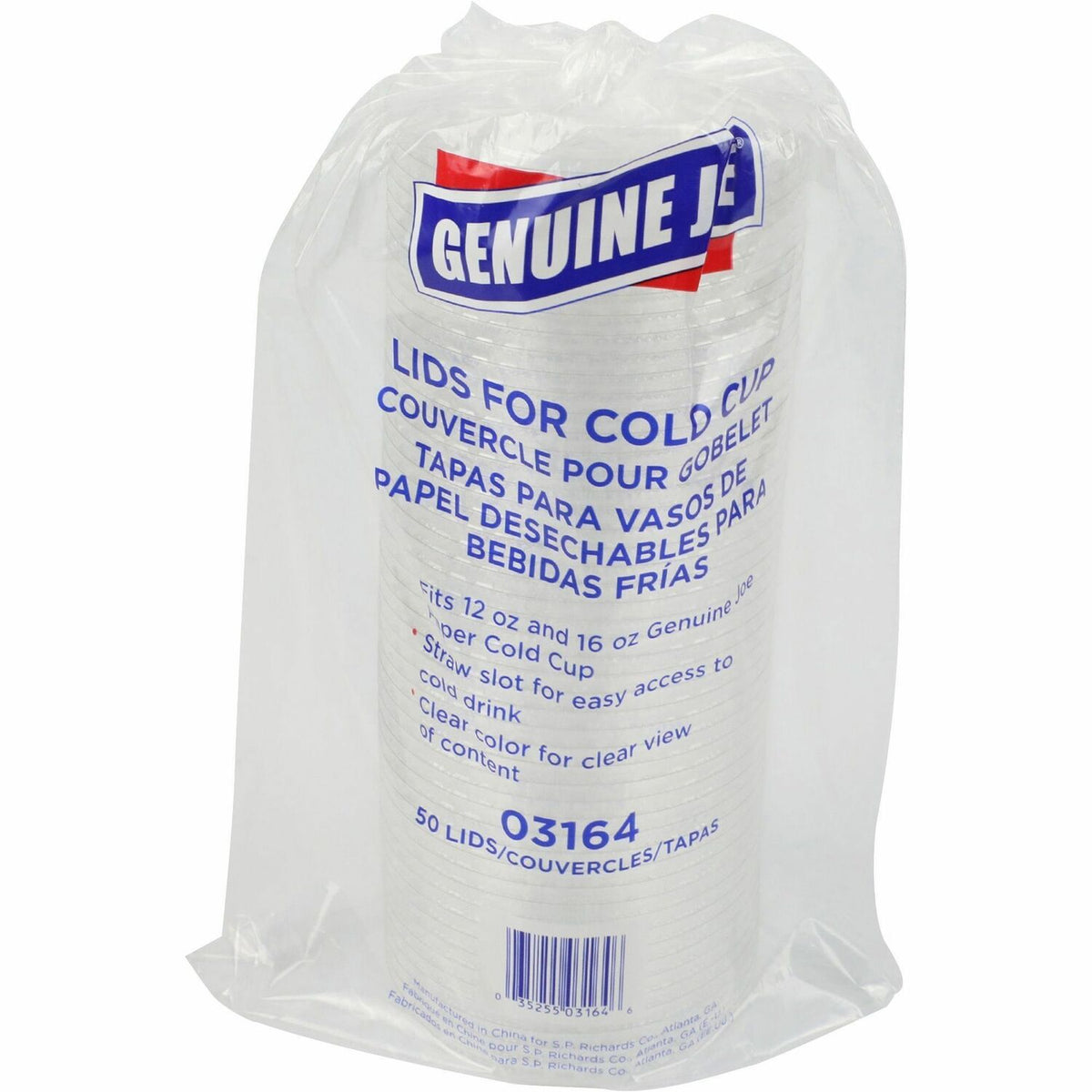Genuine Joe Cold Cup Lids (GJO03164CT)