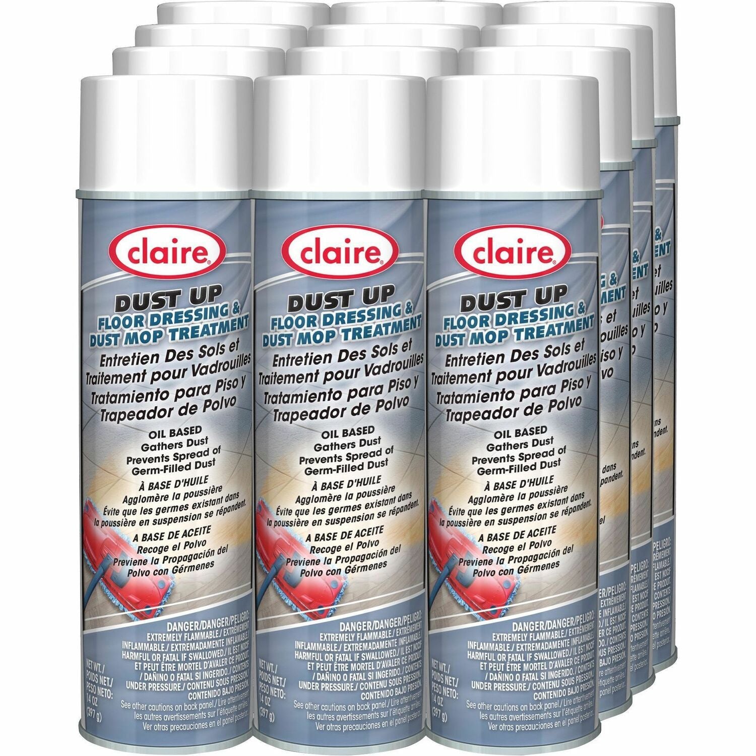 Claire Dust Up Dust Mop Treatment (CGCCL875CT)