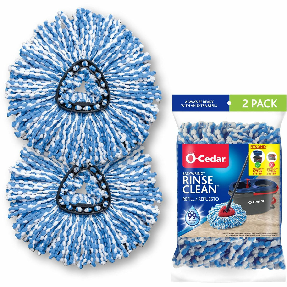 O-Cedar EasyWring Rinse Clean Mop Refill (FHP172092)