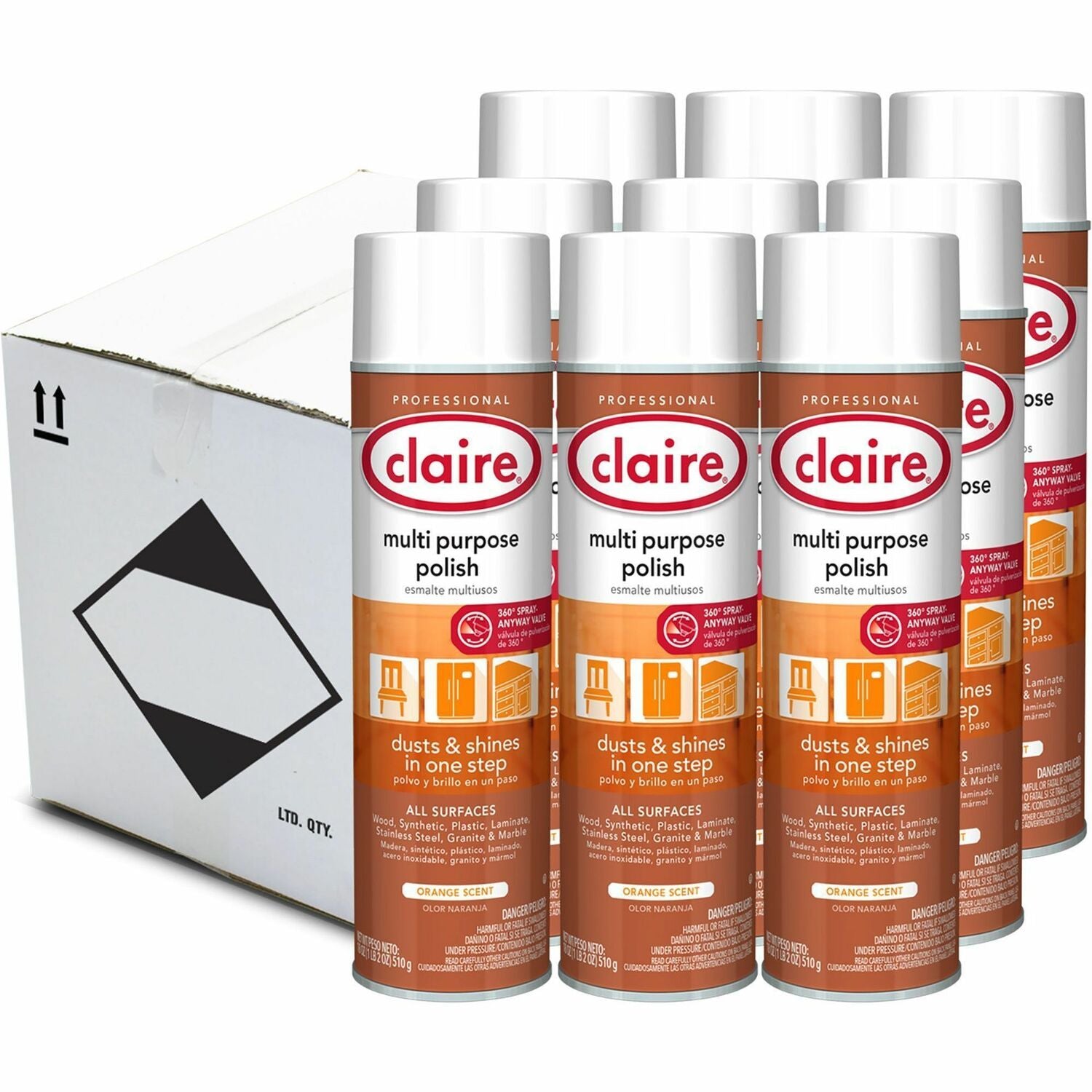 Claire Citra Gloss All Surface Duster/Polish (CGCCL814CT)