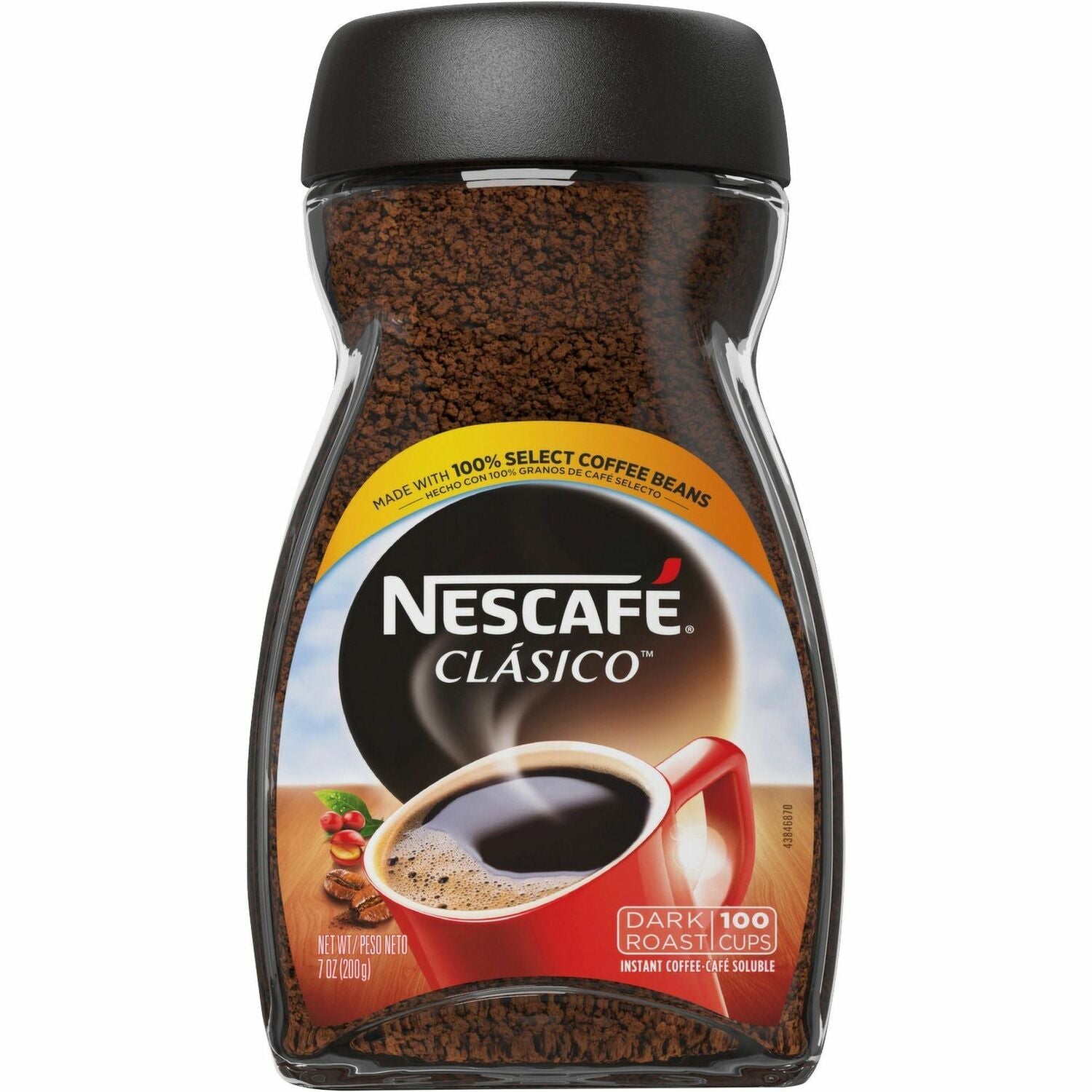 Nescafe Clasico Dark Roast Instant Coffee (NES46123)