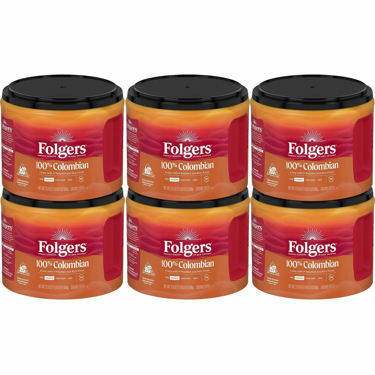 Folgers 100% Colombian Coffee (FOL30445CT)